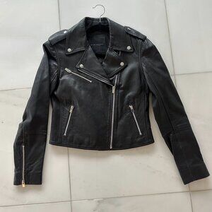Club Monaco Leather Jacket